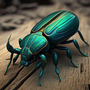 3D model Calosoma scrutator (STL)